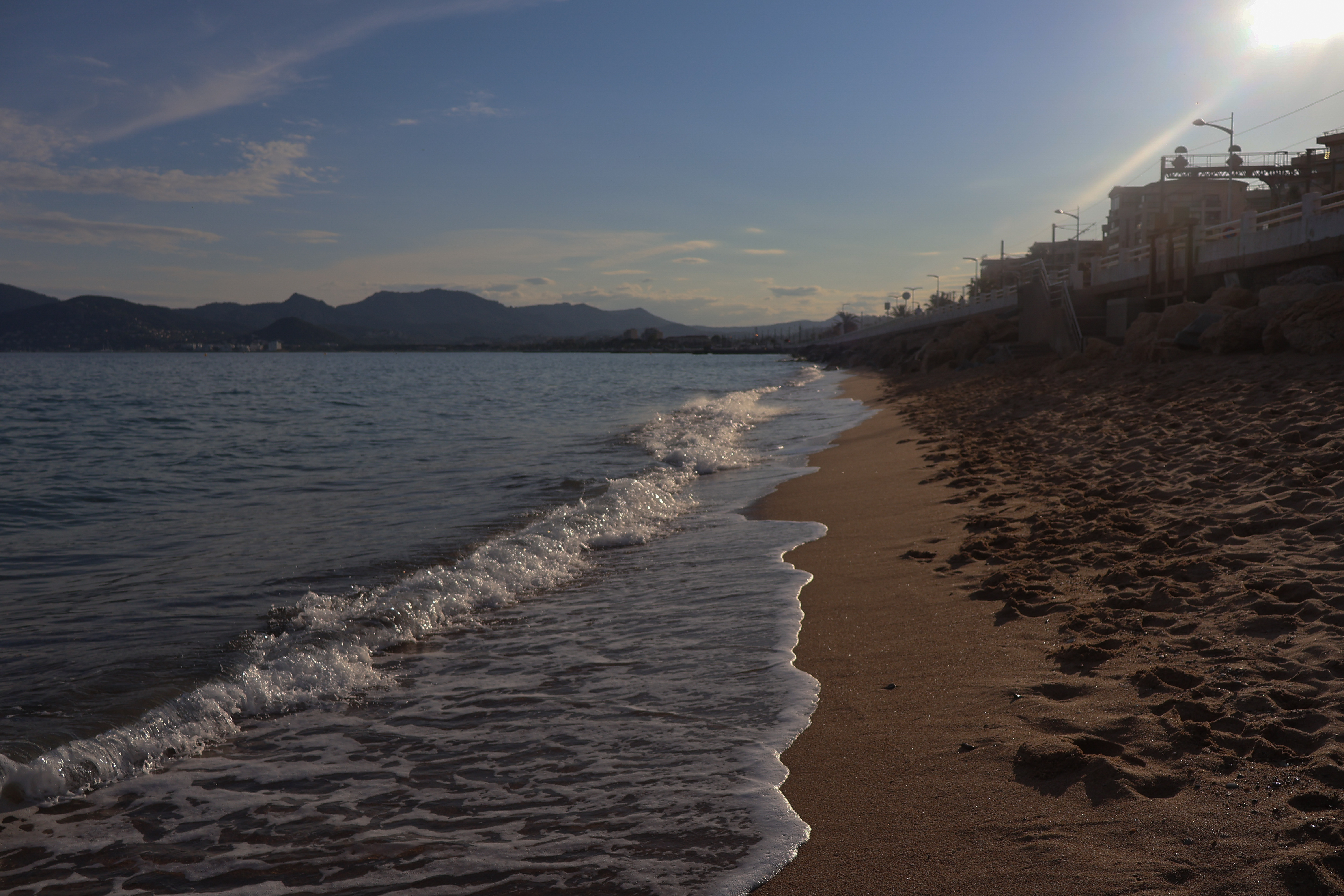 photo d'un plage à Cannes